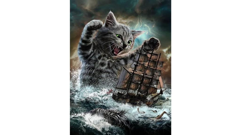 monster titan cat kraken puzzles