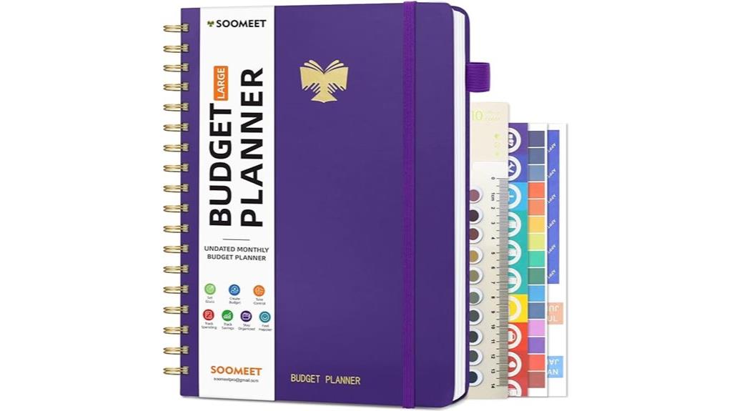 monthly budget organizer pockets