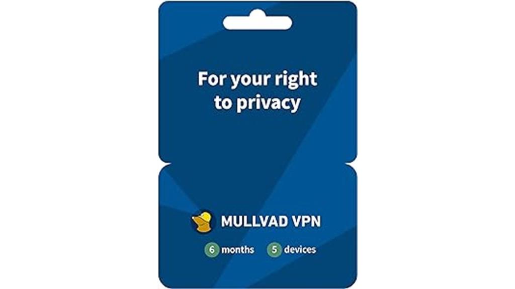 mullvad vpn six month plan