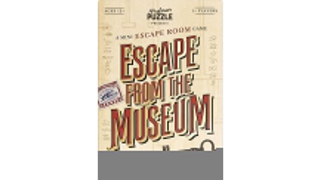 museum themed escape challenge