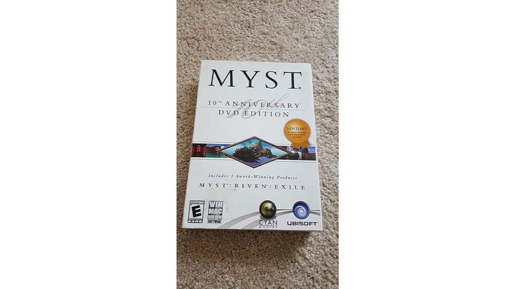 myst 10th anniversary dvd