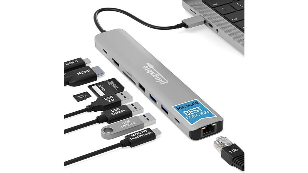 nine in one usb hub