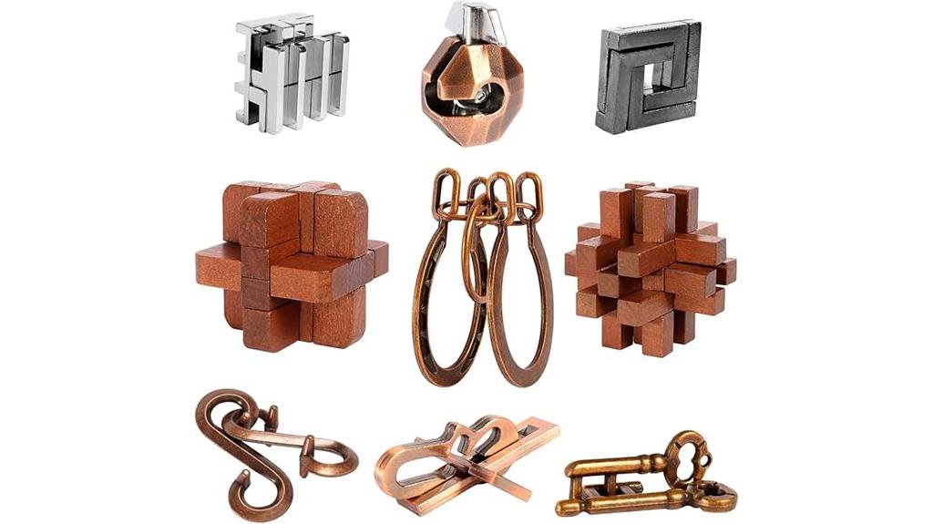 nine piece puzzle collection