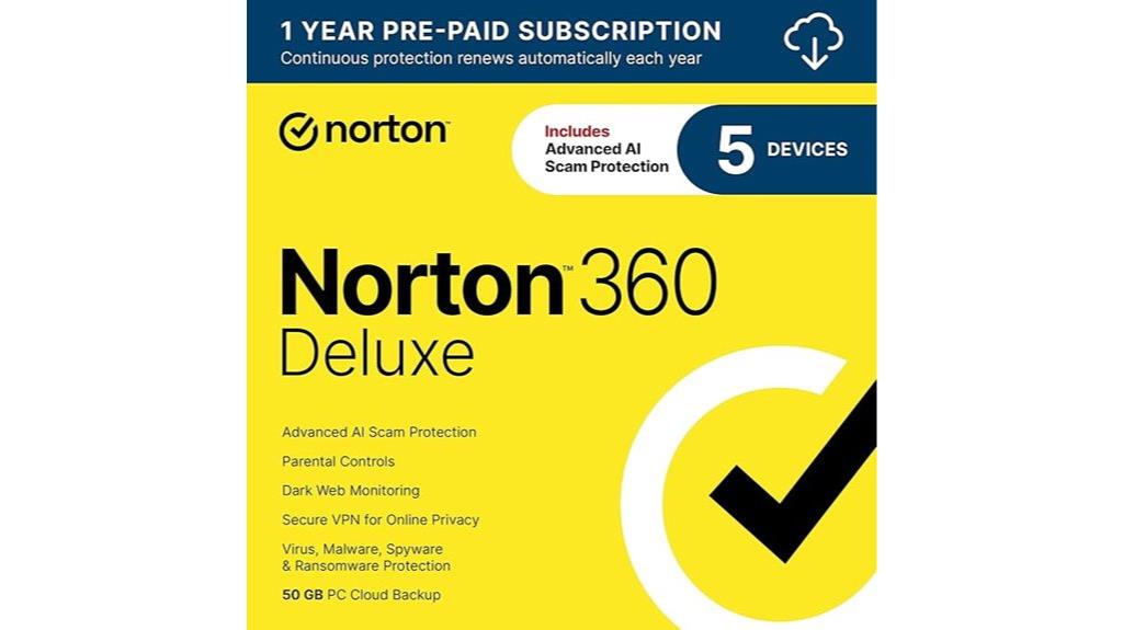 norton 360 deluxe multi device