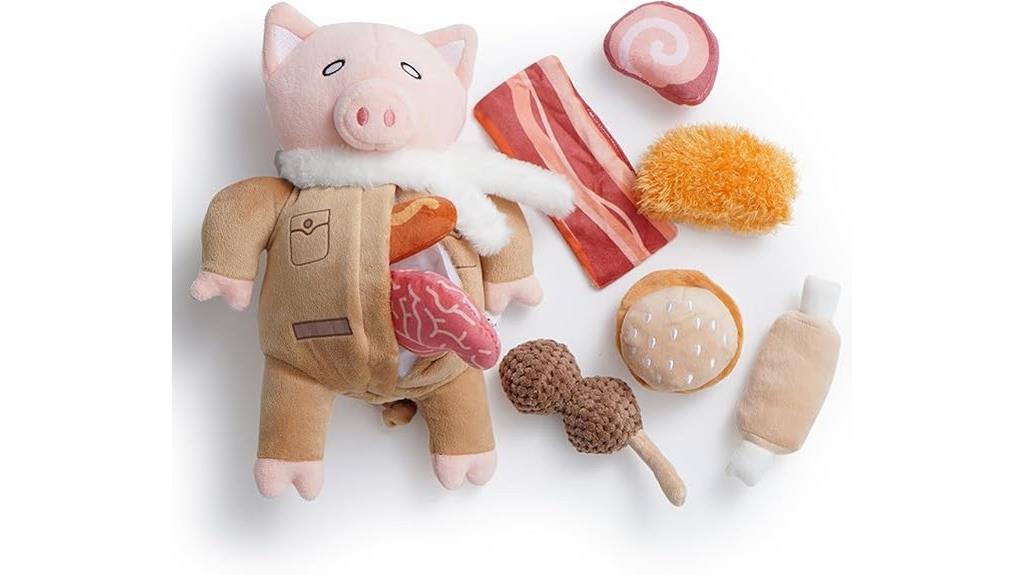 nut filled dog chew toys