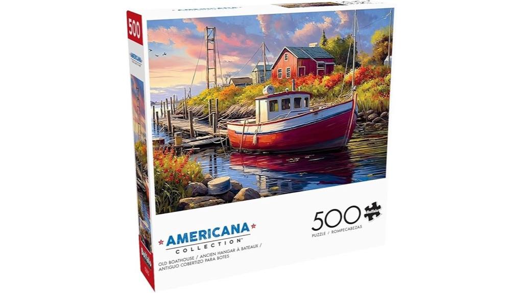 old boathouse puzzle image