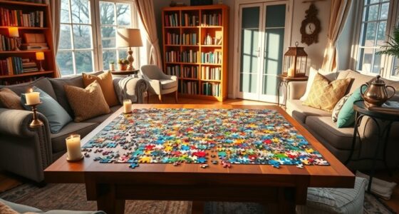 organize and enjoy puzzle night