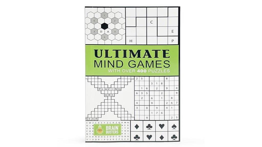 over 400 brain puzzles