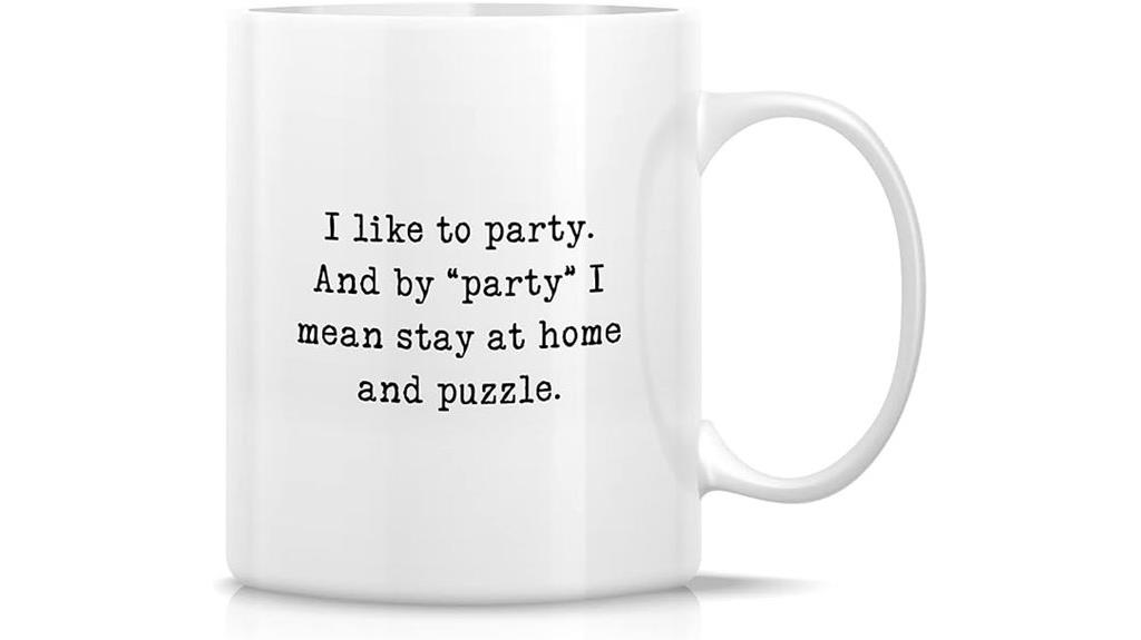 party at home mug