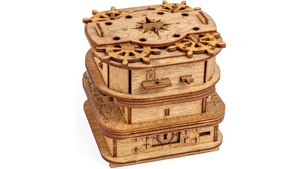 pirate themed escape puzzle box