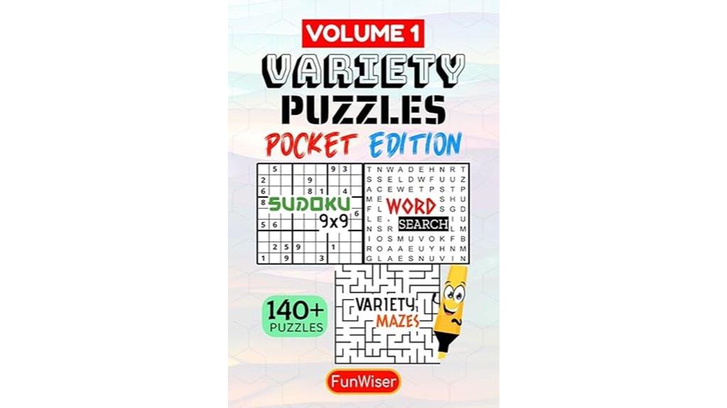 pocket sized adult puzzle collection