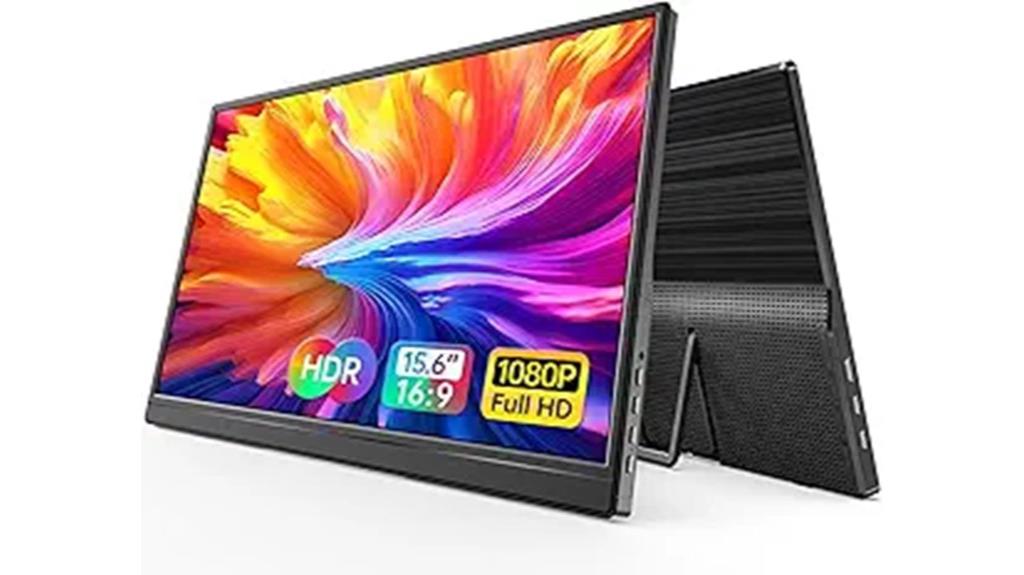 portable 15 6 inch travel monitor