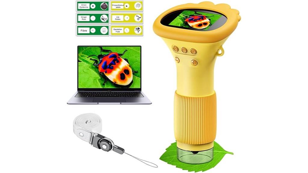 portable kids microscope