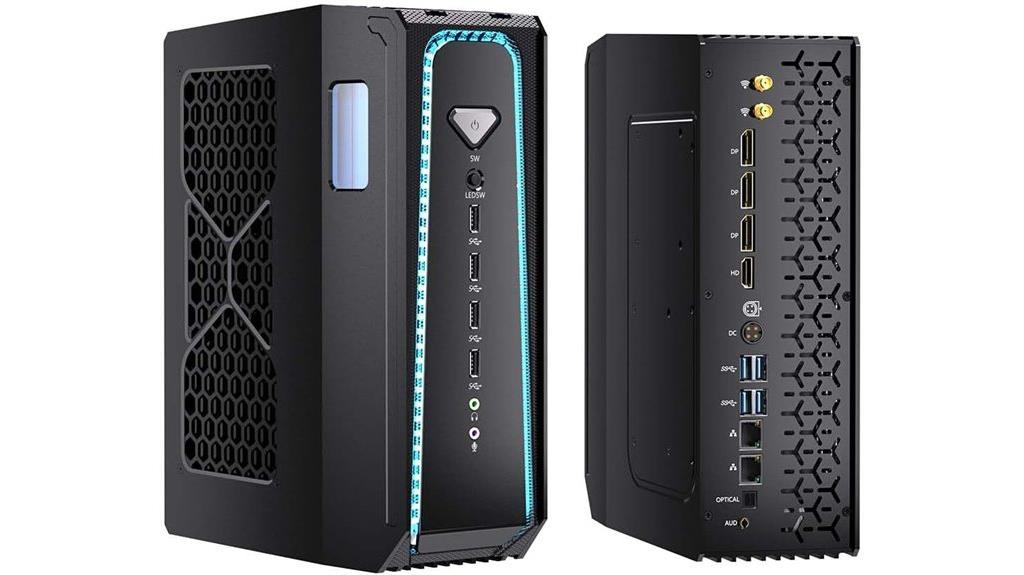 powerful gaming desktop setup