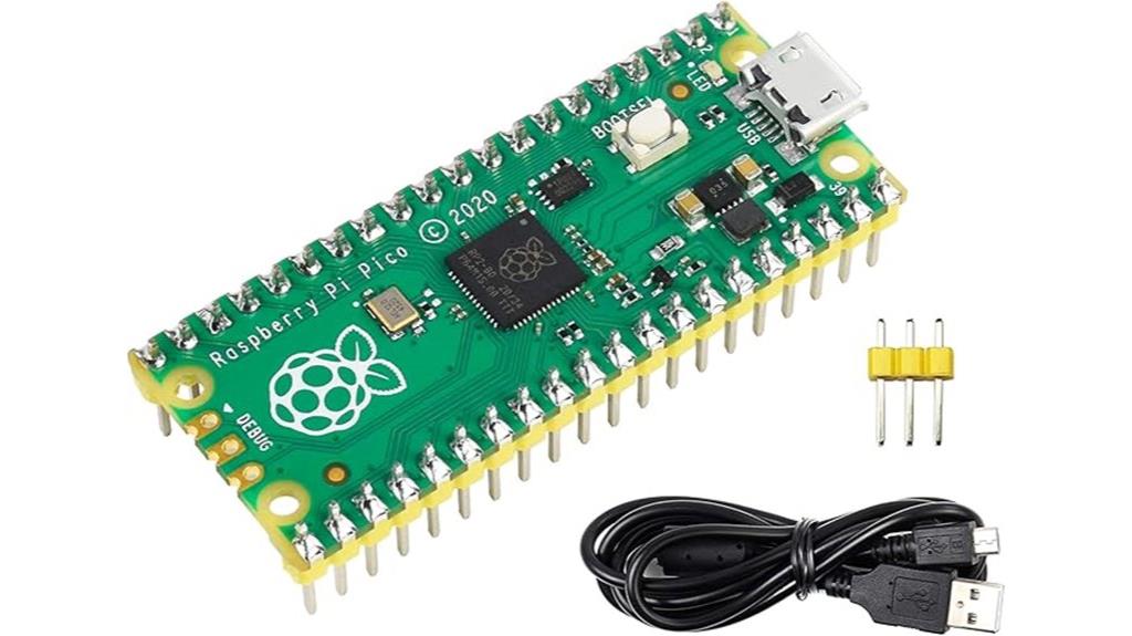 pre soldered header pico