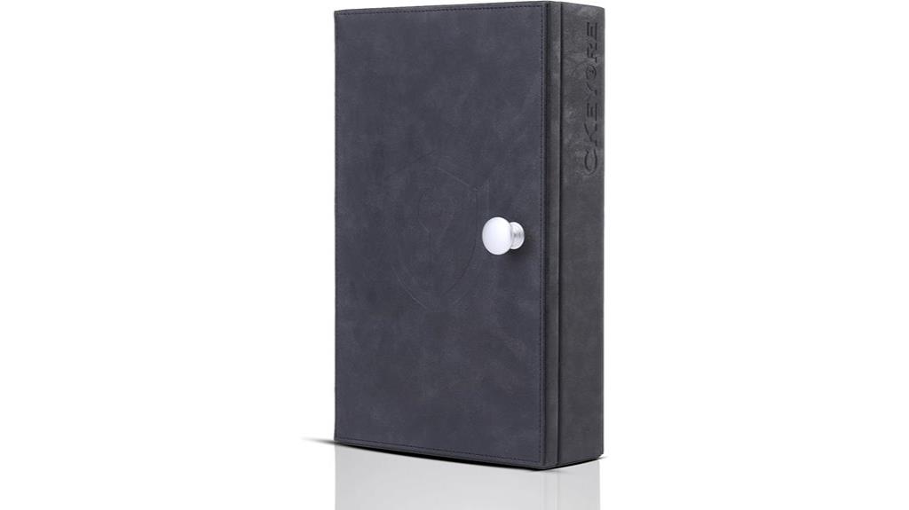 premium xl leather car key box