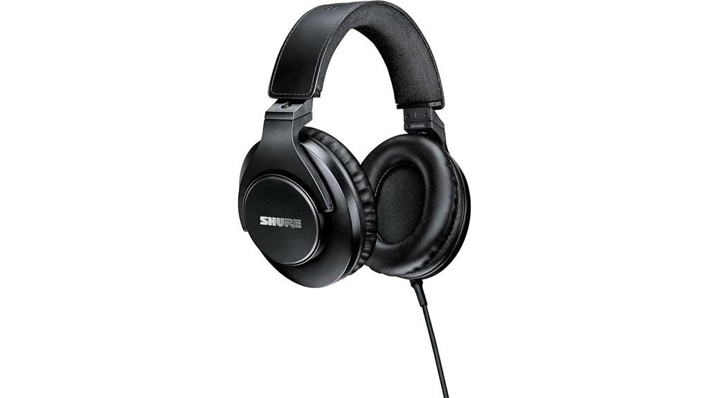professional monitoring studio headphones