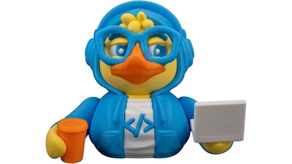 programmer duck dashboard decor
