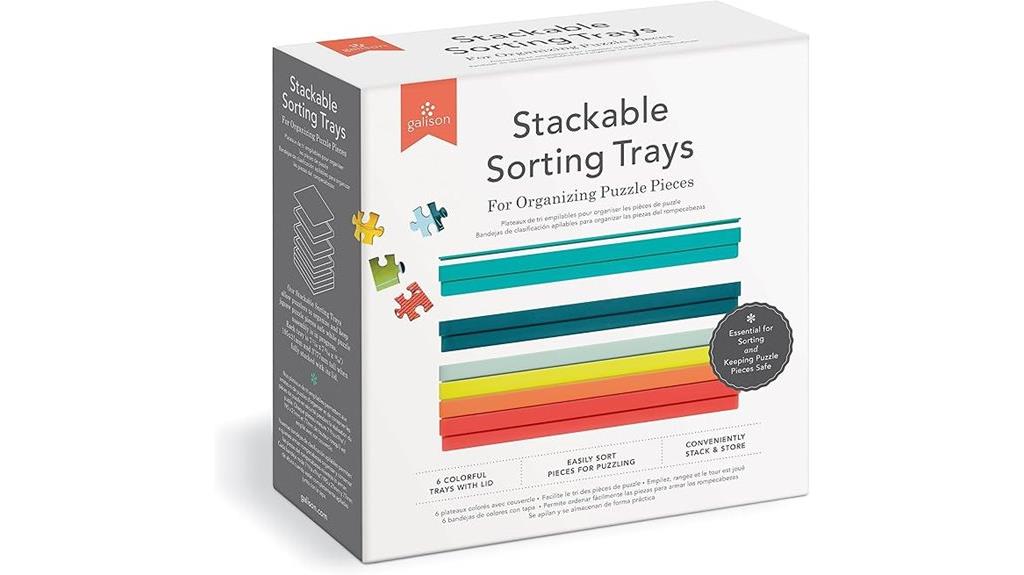 puzzle piece sorting organizer
