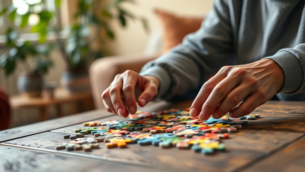puzzle solving delays cognitive decline