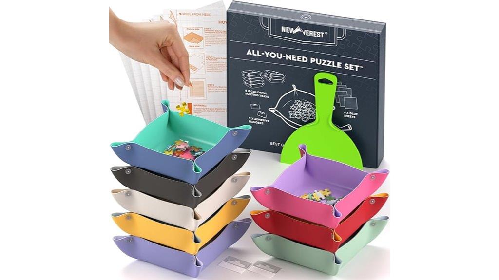 puzzle sorting tray kit