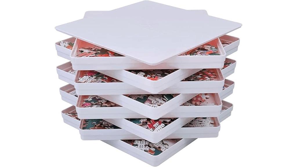 puzzle sorting tray organizer