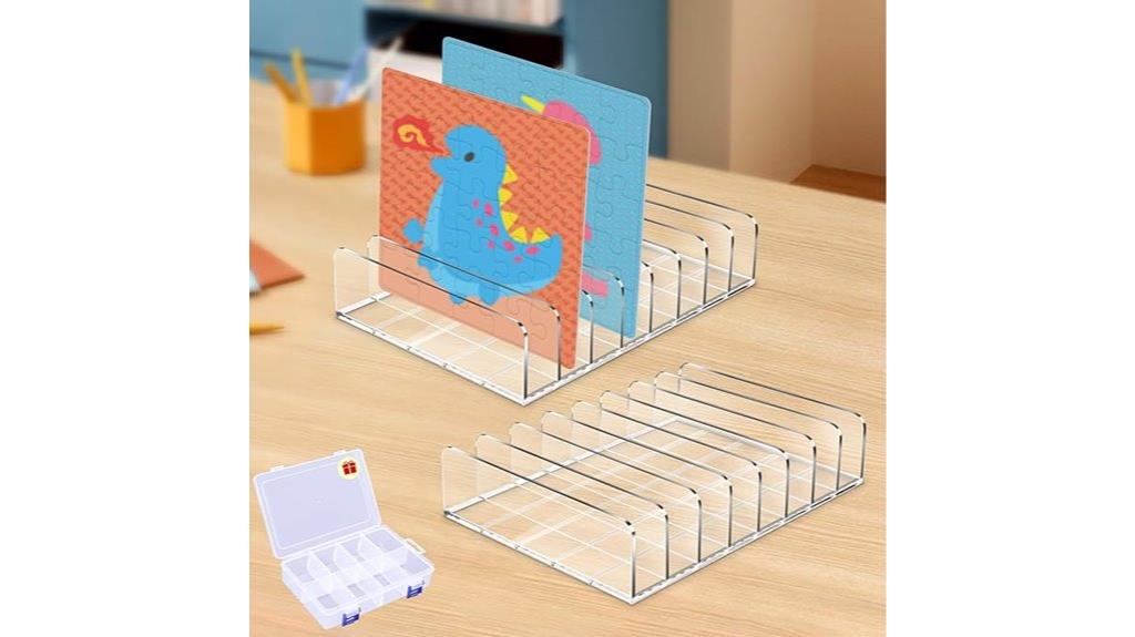 puzzle storage and organizer