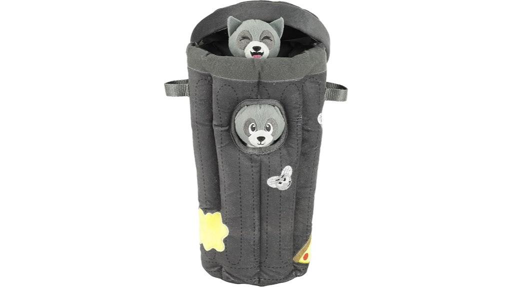 raccoon plush puzzle toy