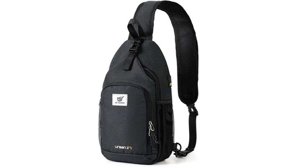 rfid crossbody sling backpack