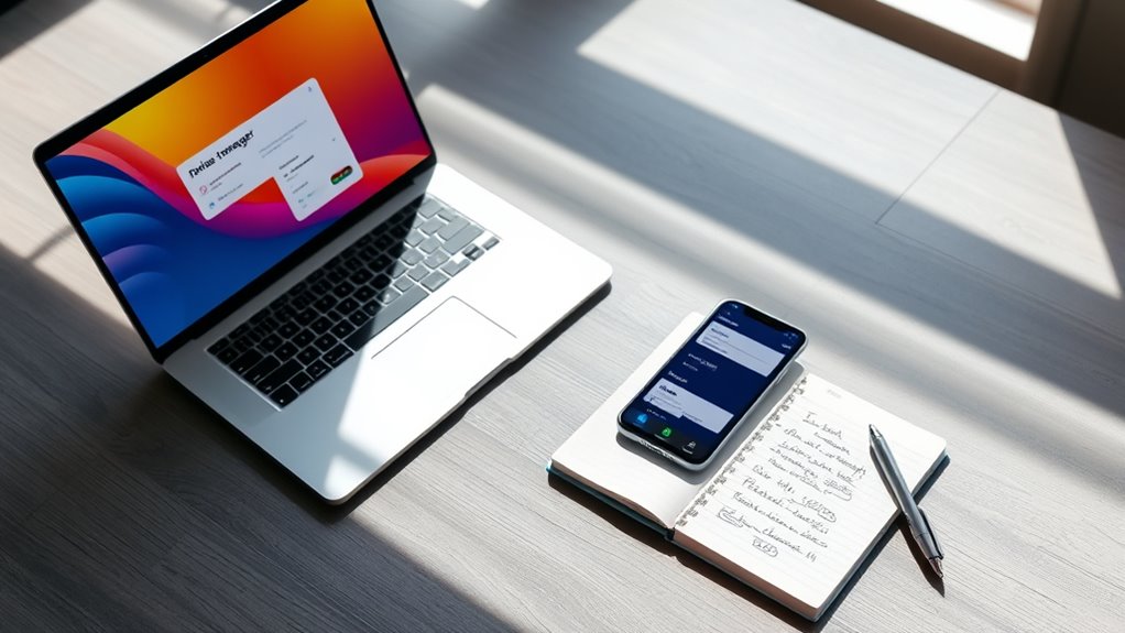 seamless cross device password management