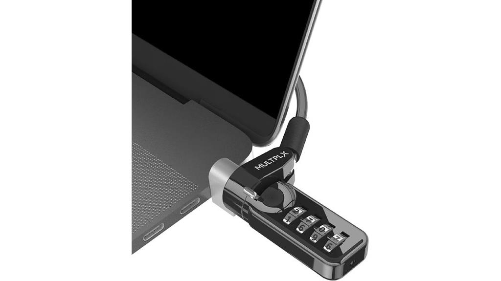 secure 4 digit steel lock