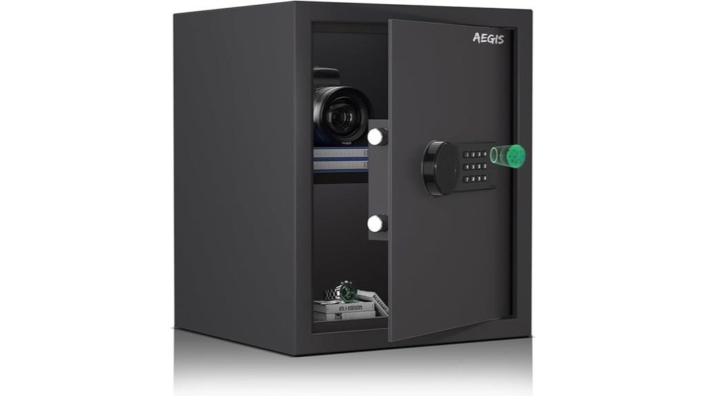 secure biometric safe box