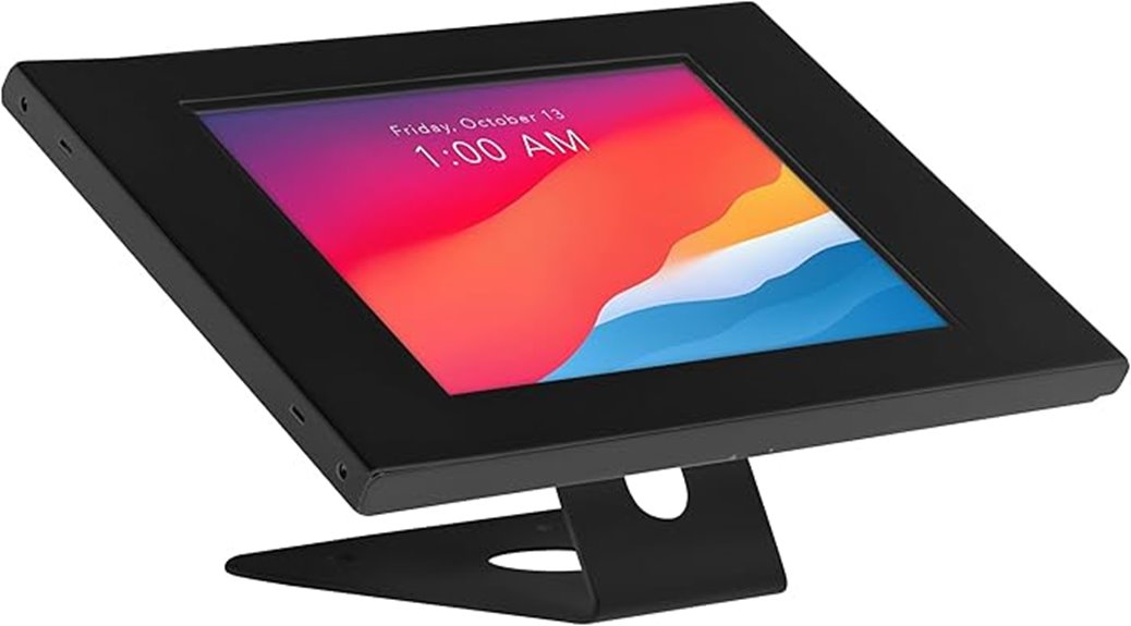 secure ipad locking kiosk