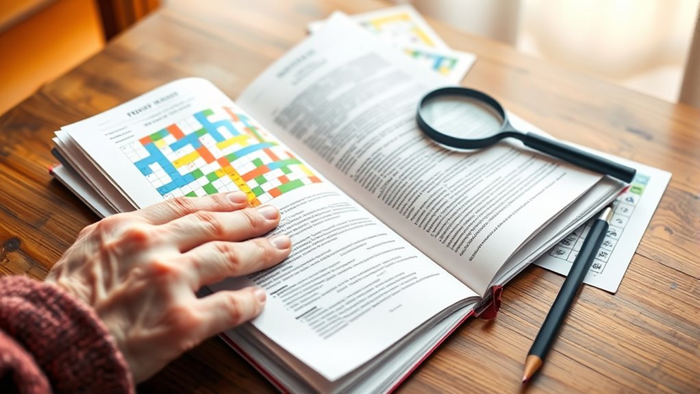 senior friendly puzzle books