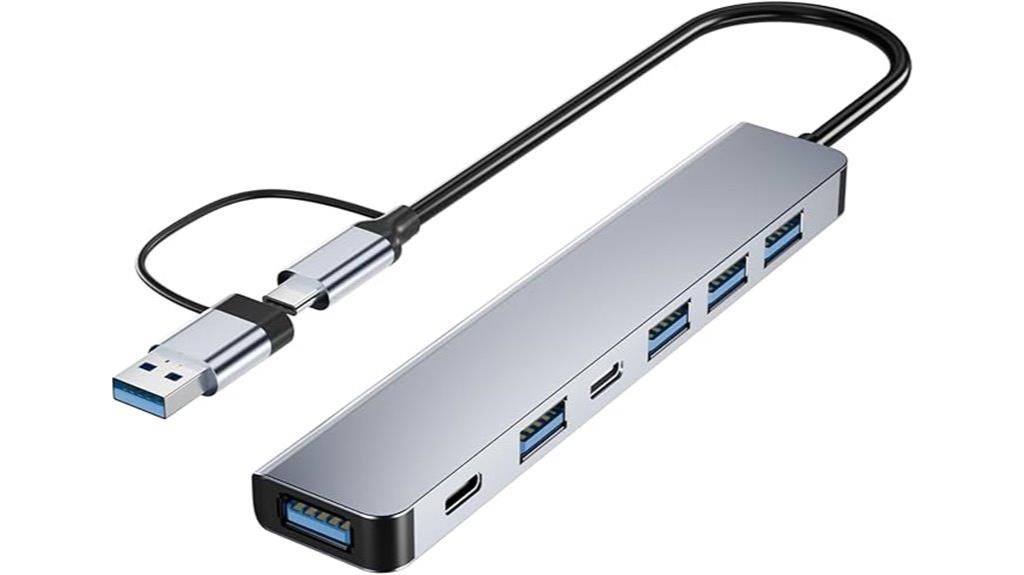 seven in one usb hub