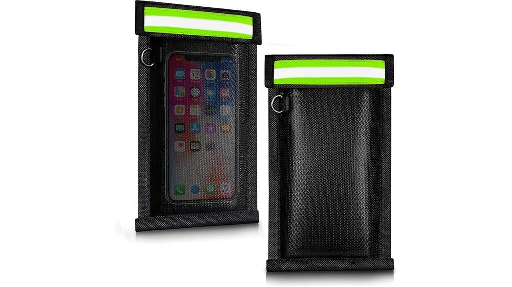 signal blocking phone pouches