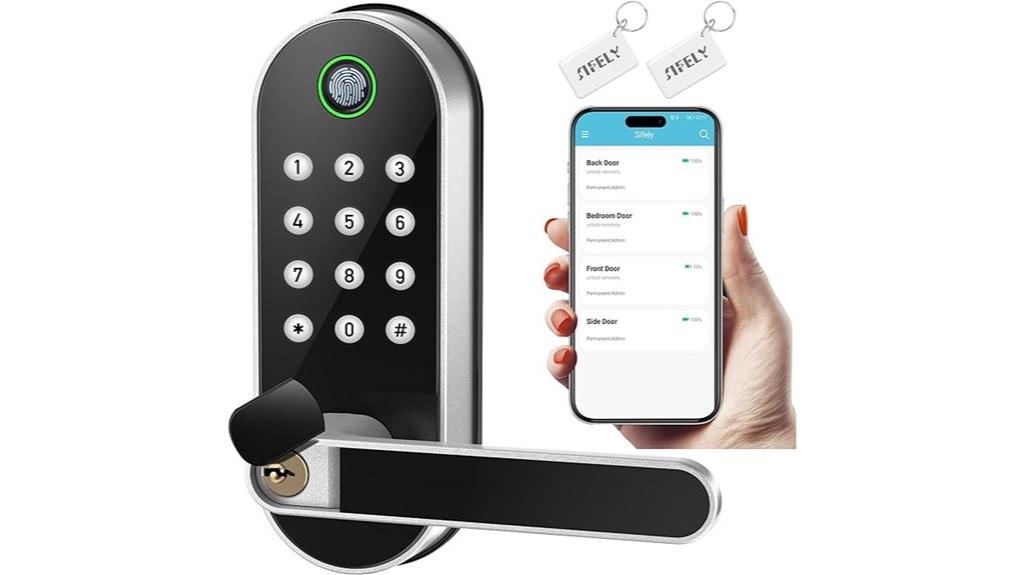 smart fingerprint door lock