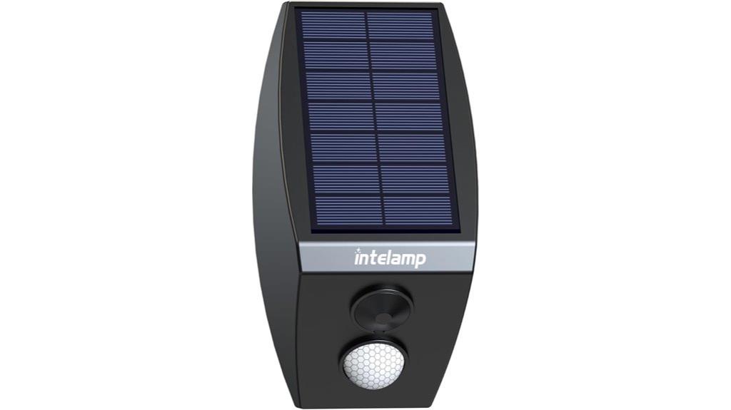 solar light motion sensor case
