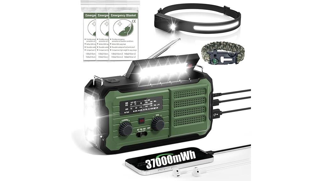 solar radio with power bank
