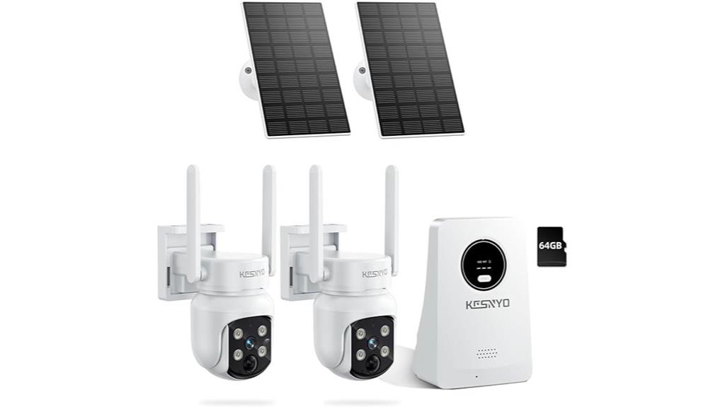 solar wireless security camera