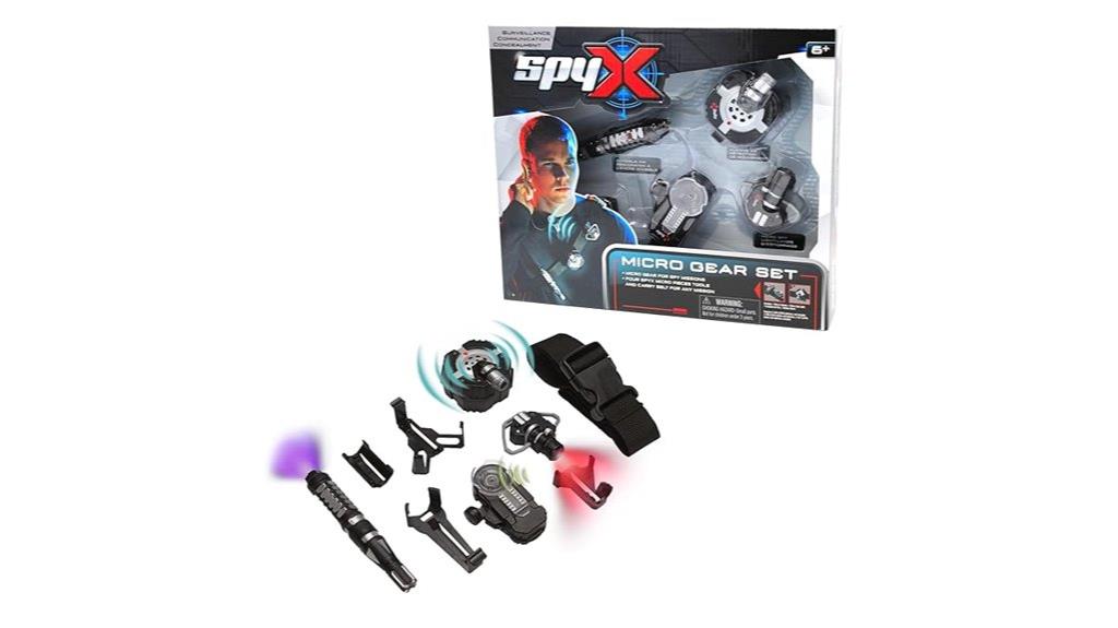 spy gear belt set