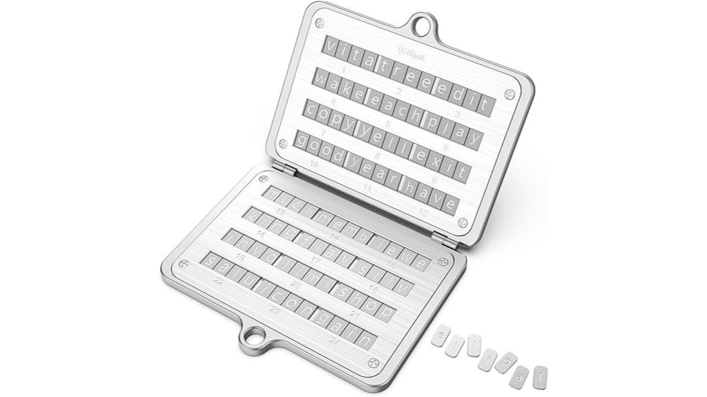 stainless steel seed storage
