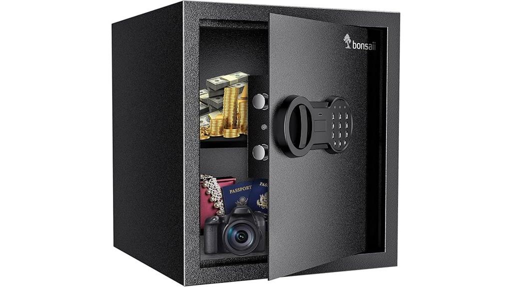 steel safe with digital lock
