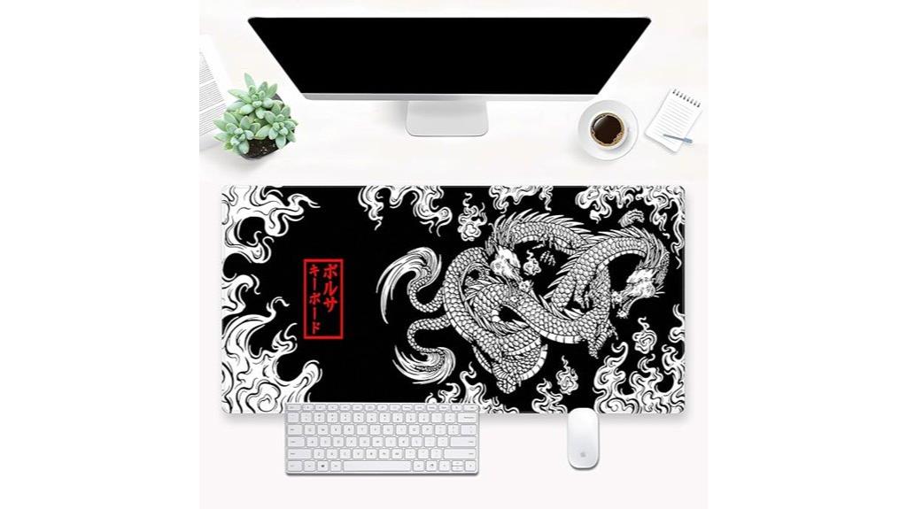 stitched edge gaming mousepad