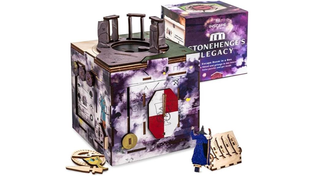 stonehenge themed puzzle box