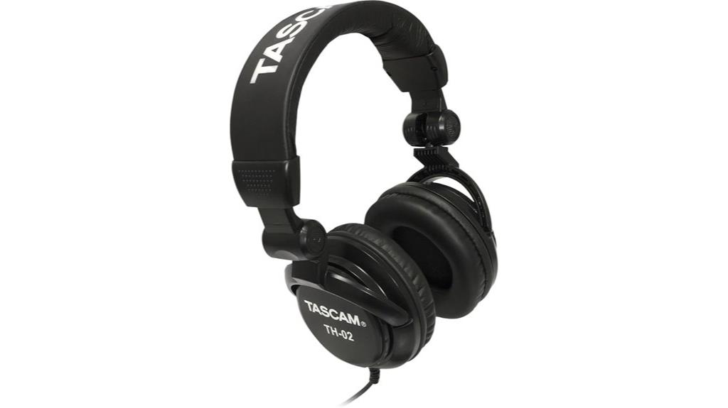 studio monitor headphones tascam