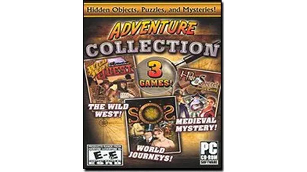 three game adventure puzzle bundle