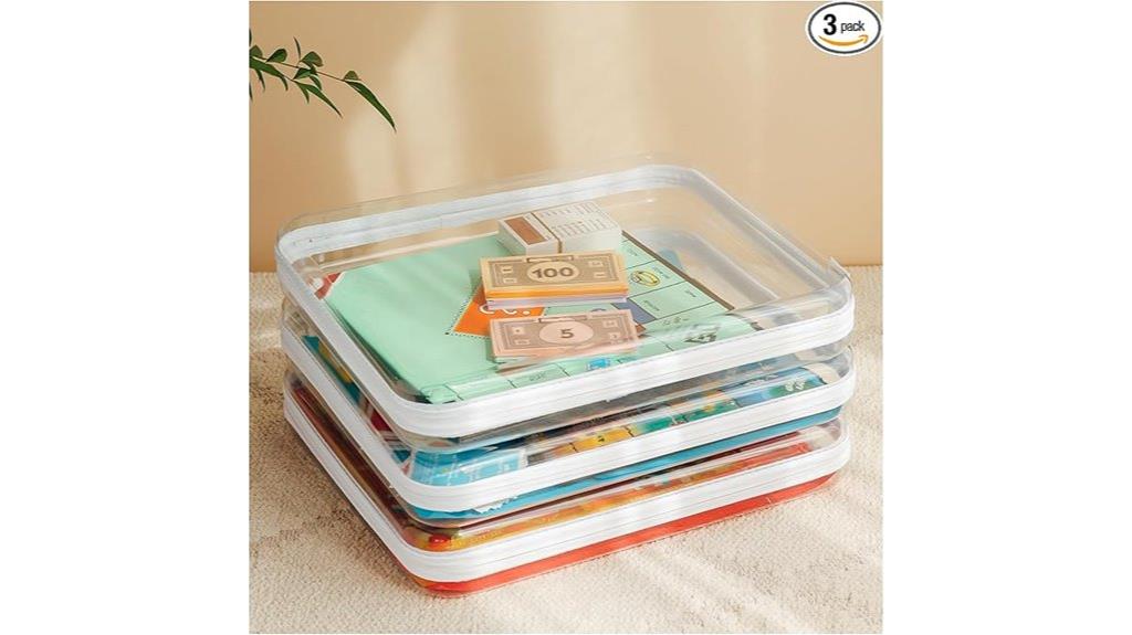 three piece board organizer