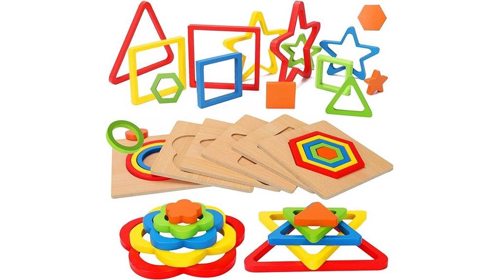 toddler montessori shape puzzle