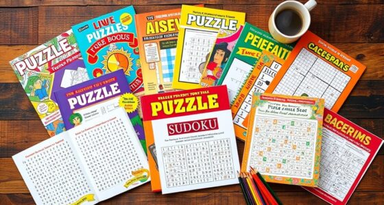 top large print puzzle books